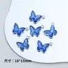 Deusa da Beleza Radiante Vem Visitar Cabelo Super Feérico Imitação Cristal Metal Borboleta Pingente Pulseira Colar DIY Feito à Mão Acessórios de Joias
