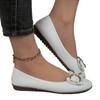 Sapatilhas Grandes de Cruzamento para Mulheres 2025 Novas Sapatilhas de Primavera e Outono para Mulheres-Sapatos Bico com Salto, Sapatos Casuais Confortáveis de Solado Macio para Trabalho