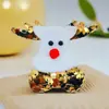 Navidad dibujos animados Papá Noel accesorios reno colgante pasador diadema aro de raqueta pulsera accesorios