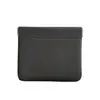 Bolsa de Armazenamento para Fone de Ouvido com Fio de Fechamento Automático Porta-Moedas de Couro Genuíno Mini Portátil Bolsa para Batom e Cosméticos Spot Atacado