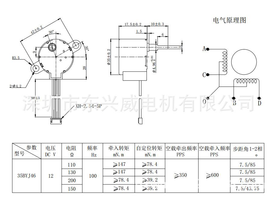 35BYJ46参数