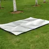 Alfombrilla Húmeda de Papel de Aluminio Engrosado para Tienda de Campaña, Esterilla Impermeable, Lámina de Aluminio, Alfombrilla de Picnic, Plegable, Esterilla Húmeda para Exteriores