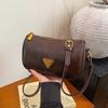 Bolso de Mujer Bolso de Mujer Invierno Nuevo Moda Retro Casual Bolso de Silla de Montar Diseño Nicho Estilo Coreano Bolso Cruzado