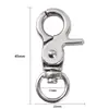Venta Directa de Fábrica Broche de Aleación de Zinc Broche Grande de Cangrejo de Aleación Accesorios para Bolsas Broche Gancho Correa de Hombro para Bolsas Cinta Broche para Perro