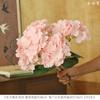 Flor Artificial Ramo de 5 Ramas Hortensia Grande Palo Largo Hortensia Decoración Floral de Boda Fábrica de Flores Artificiales Venta Directa