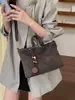 Cross2026 Otoño/Invierno Nuevo Elegante Casual Versátil Bolso de Mano Tote Gran Capacidad Bolso de Hombro Único Cruzado