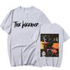 The Weeknd Vintage Unisex Camiseta Negra Gráficos Retro Doubl