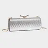 2026 Nova Tendência da Moda Europeia e Americana Bolsa de Festa Bolsa Caixa Quadrada Bolsa de Mão Fashion Bolsa Transversal Bolsa de Ombro Único Luxo Leve Bolsa Feminina
