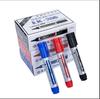 Lanke marcador negro Pluma de aceite Marca de gancho impermeable color rojo y azul Pluma express pluma de cabeza grande no se desvanece