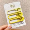 Horquilla Yiwu Primavera y Verano Lote Pequeño para Venta en Puesto 2026 Pinzas para el Cabello Exquisitas de Gama Alta Pinzas de Pato Pinzas Laterales Versátiles para Mujer