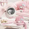 Taza Térmica Mini de Little Pudding de Sanrio para Niñas, Taza Portátil Linda para Té con Leche, Regalo para Pareja, Taza Pequeña para Beber Directamente