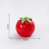 Micro paisagem criativa simulação pitaya maçã de cera fruta grande comida brincar decoração diy acessórios de saco surpresa pequenos enfeites