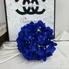 90 Peças Única Hortênsia Grande Fileira de Flores para Casamento Enfeites Decorativos para Móveis Enfeites de Flores para Auditório de Casamento