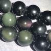 Obsidiana Multicolorida Grau A, Obsidiana Colorida, Obsidiana Dourada, Obsidiana Prateada, Obsidiana Gelo Contas Soltas Semiacabadas DIY, Contas Redondas, Contas para Pulseira
