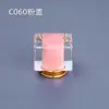 En stock cabezal de bomba de spray para botella de perfume tornillo 12 dientes 13 dientes bayoneta de plástico 15 dientes tapa de bola boquilla de prensado de aluminio electroquímico