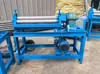 Máquina roladora de chapa manual, máquina roladora eléctrica, máquina roladora de tambor, dobladora pequeña manual, dobladora de bordes y otras en stock.