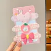Accesorios para el cabello de velcro de dibujos animados dulces y lindos para mujer, de alta calidad y elegantes para el uso diario, nuevo diseño floral 2026, pegatinas para flequillo de niños