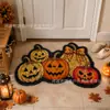 TEMU Amazon TK Más Vendido Felpudo de Calabaza de Halloween, Bruja, Fantasma y Extraterrestre para Entrada, Sala de Estar y Pasillo
