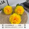 Borboleta Colorida de 3 Cabeças Peônia Flor Artificial Produto Acabado para Decoração de Casamento Arranjo de Flores Fabricante de Alto Padrão Atacado