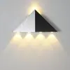 Lámpara de pared LED moderna, simple, para interiores, pequeña, lámpara de noche creativa personalizada para hotel, lámpara decorativa para dormitorio, sala de estar, aplique de pared