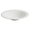 Plato de Cerámica para Pasta Plato para Sopa Vajilla de Hotel Porcelana Blanca Hielo Plato Creativo Plato para Platos Plato Redondo Bol para Sopa Plato de Cena