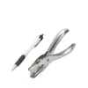 Perforadora Manual para Arte con Cuentas, Herramienta Abridora de Agujeros de Ahorro de Mano, Perforadora Pequeña de Metal para Agujeros Redondos