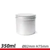 Envase de Lata de Aluminio Color Crema 50-350g Múltiples Especificaciones Envase Redondo de Aluminio Caja de Aluminio Crema Reparadora de Crema de Mantequilla
