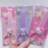 Tijeras Lindas con Forma de Mascota Sanrio, Tijeras de Manualidades Lindas Kuromi para Niños, Tijeras Seguras para Journaling, Tijeras de Acero Inoxidable