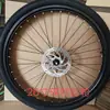 Conjunto Completo de Acessórios para Roda Traseira de Bicicleta, Incluindo Pneus, Aros, Montagem de Conversão de Freio V-Brake para Freio a Disco, Roda Traseira de Mountain Bike