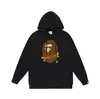 Moda Urbana Transfronteriza de Comercio Exterior Marca Unisex Otoño e Invierno Estampado de Letras Sudadera con Capucha Holgada Pulóver Sudadera Ape Casual Versátil