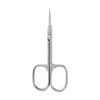 Tijeras para Piel Muerta Estilo Ruso Acero Inoxidable Tijeras de Belleza Codo Ultrafino Manicura Padrastro Cuidado de Cutículas Belleza Tijeras para Piel Muerta