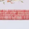 6*2mm Cuentas Espaciadoras de Ábaco de Jade de Cristal Natural Cuentas Sueltas DIY Pulsera Collar Espaciador Accesorios de Joyería Venta al por Mayor