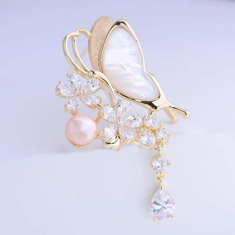XR08935蝴蝶胸针
