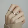 Variedade de anéis opcionais anel fosco anel estilo simples feminino nicho alta qualidade luxo leve moderno moda anel