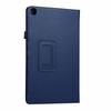Para Samsung Tab A 10.1 T510 capa protetora anti-queda lisa T500 borda completa capa de couro com duas dobras