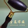 Rodillo Masajeador Facial de Palosanto Pluma de Punto Barra Facial Encaje Piel Más Firme Madera Maciza