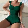 Pijama sexy con tirantes Pure Desire para mujer, pantalones cortos con tirantes y tirantes, estilo europeo y americano, ropa de hogar transfronteriza para mujer.