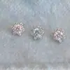 ¡Espumoso! Aretes de Copo de Nieve con un Estilo Fresco y Sencillo, Encapados para una Sensación de Alta Gama, de Nicho y Versátiles, Joyería de Aretes con Borlas para Uso Diario para Mujeres