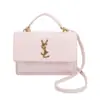 Bolsa Transfronteiriça de Comércio Exterior Feminina Verão 2024 Nova Versátil Fashionável Carta Estilosa Luxo Leve Ombro Cruzado Pequena Quadrada