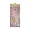 Pegatinas Yuxian Pet Guka Serie Pasillo del Tiempo Lámina de Oro 3D Material de Decoración para Diario 2 Hojas con 4 Diseños a Elegir