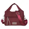 Bolsa de Mão Multicamadas Leve de Grande Capacidade para Comércio Exterior Novo Estilo Simples Versátil Casual Bolsa de Ombro Bolsa Transversal Feminina