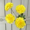 Flores de Peonía de Alta Gama para Bodas, Flores Artificiales para Arreglos de Boda, Decoraciones Florales para Exteriores y Flores Falsas para Paisajismo