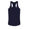 Camiseta deportiva tipo top de chica picante estilo americano, camiseta sin mangas holgada con espalda cruzada para mujer, adecuada para usar en capas o sola, diseño liso, venta al por mayor, diseño gratuito