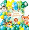Realizar diseño de traje de globos de cumpleaños exclusivo transfronterizo de Amazon no minorista personalizado feliz cumpleaños