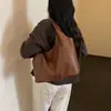 Bolso Tote Tejido Retro para Mujer, Bolso de Hombro de Gran Capacidad, Bolso de Mano Versátil para el Viaje Diario, Bolso Casual Simple