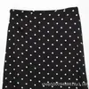Comercio Exterior Transfronterizo Ropa para Mujer 2026 Nuevo Estilo Europeo y Americano Casual Patchwork de Lunares Encaje Falda de Longitud Media para Mujer