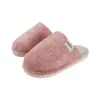 Fábrica de Zapatos Qidan Zapatillas Sencillas de Algodón para Mujer, Temporada Otoño/Invierno, Uso en Interiores del Hogar, Suela Gruesa, Forradas de Felpa, Cálidas, Antideslizantes, Zapatillas de Piel