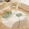 Tapetes de Couro Coloridos para Cadeira de Computador Transfronteiriços para Quarto Sala de Estar Sofá Tapetes de Pé de Lama Diatomácea Tapetes de Pé para Cadeira de Escritório