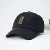 Gorra de béisbol de algodón a prueba de frío para hombre, otoño e invierno, para papá, con protección para las orejas de felpa, gorra cálida de pico de pato, sombrero para personas de mediana edad y mayores