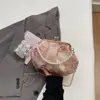 Bolso Bordado Estilo Chino Nuevo para Mujer, Bolso de Mano Moda Verano 2026, Bolso Cruzado de Hombro con Cadena, Tipo Concha